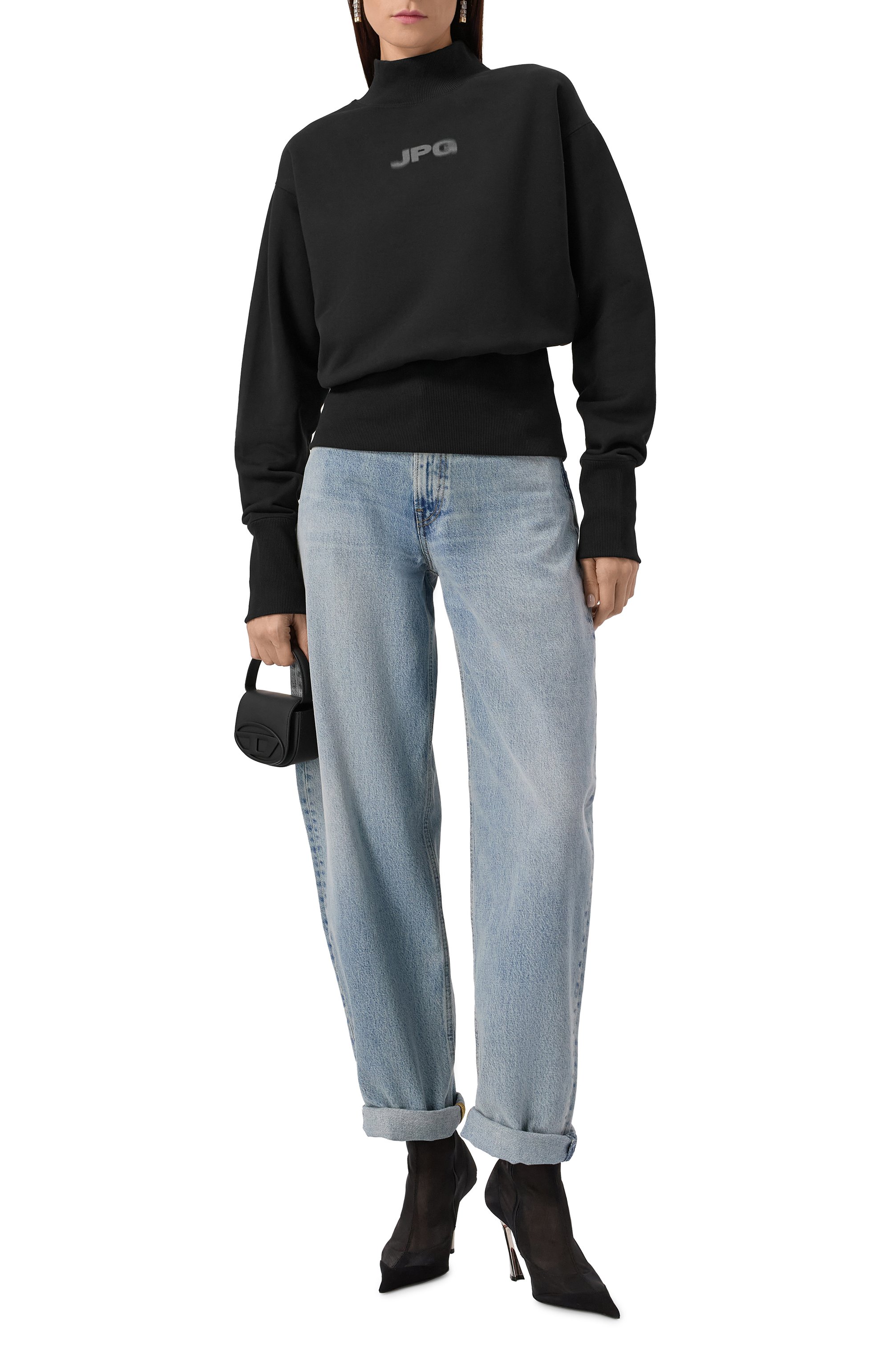 Хлопковый свитшот JEAN PAUL GAULTIER, арт. 25/03-W-T0289/J003, фото 2