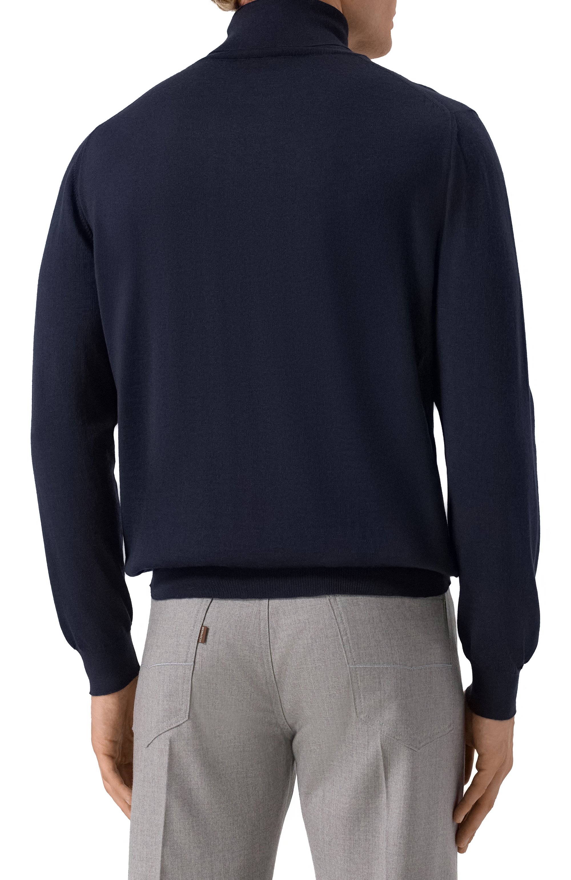 Водолазка из кашемира и шелка KITON, арт. UMKXX04K4, фото 4