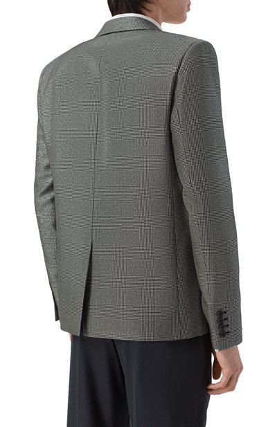 Пиджак из шерсти и вискозы SAINT LAURENT, арт. 600331/Y1B55, фото 4