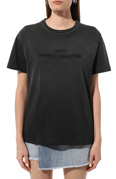Хлопковая футболка MAISON MARGIELA, арт. S51GC0526/S20079, фото 3