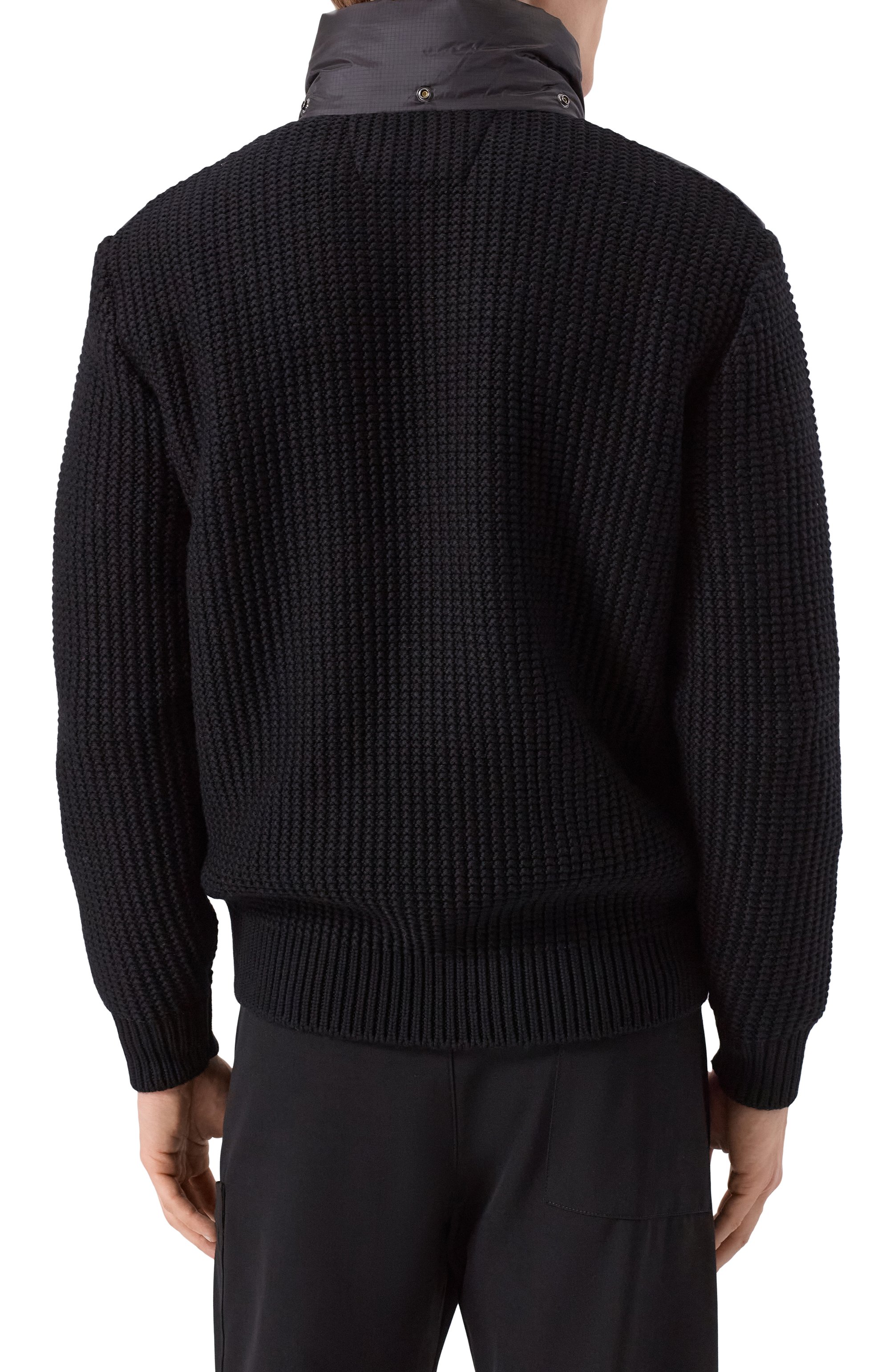 Комбинированный кардиган C.P. COMPANY, арт. 19CMKN185A006390M, фото 4