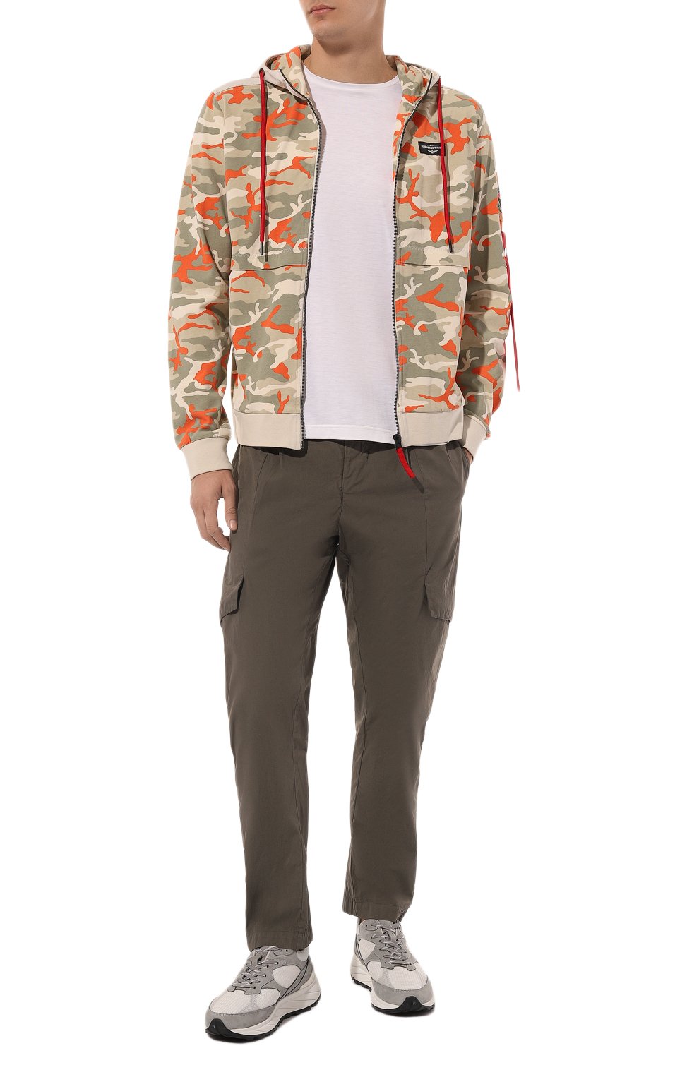 Хлопковые брюки-карго TRANSIT, арт. CFUTRWB117, фото 2