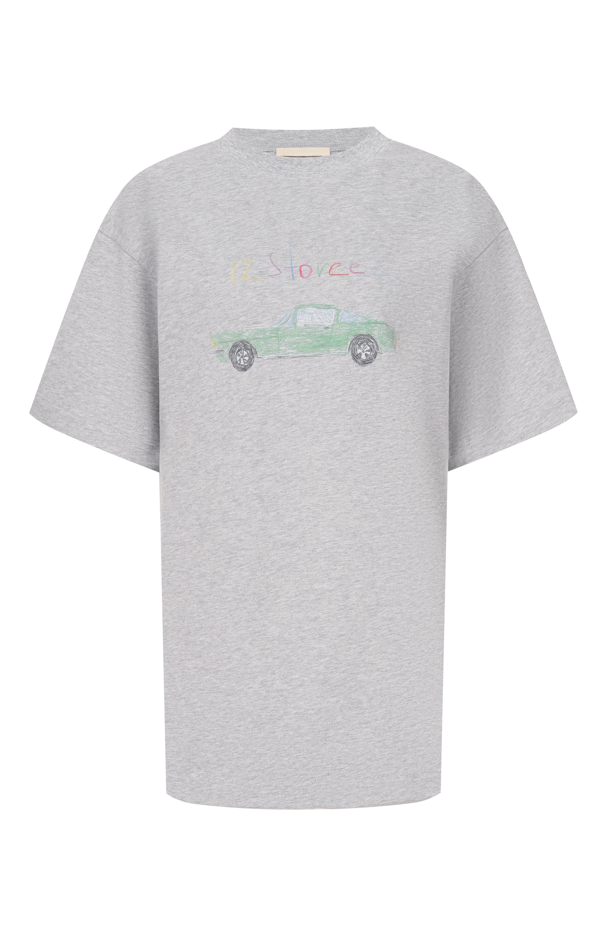 Хлопковая футболка 12 STOREEZ, арт. 136681, фото 1