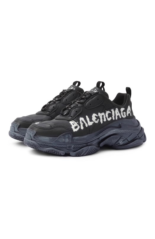 Кроссовки Triple S Balenciaga 524039/WTSPL Чёрный 524039/WTSPL