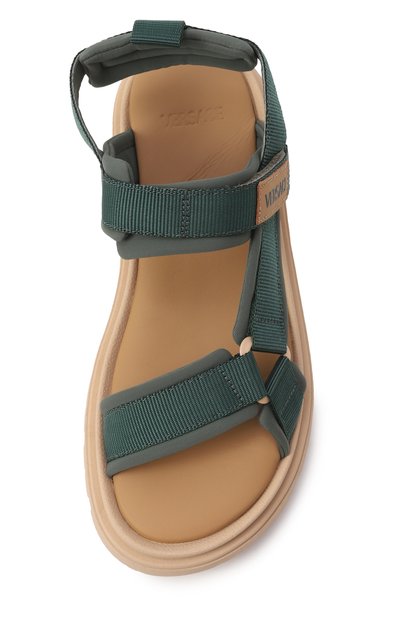 Текстильные сандалии VERSACE, арт. 1017908/1A12803/34-38, фото 4