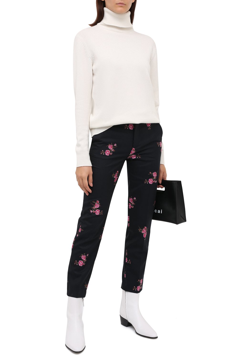 Шерстяные брюки REDVALENTINO, арт. UR0RBB44/5D4, фото 2