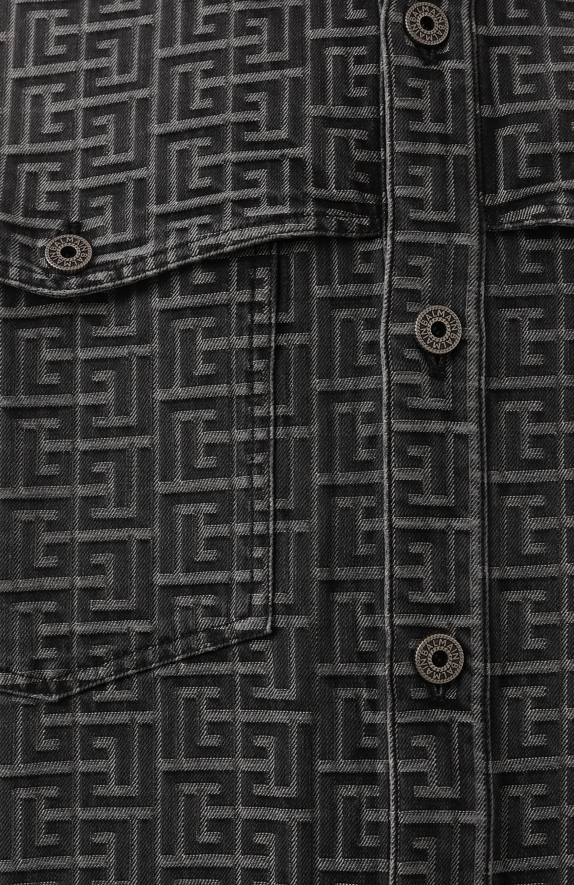 Джинсовая рубашка BALMAIN, арт. BH1HC088/DD68, фото 6