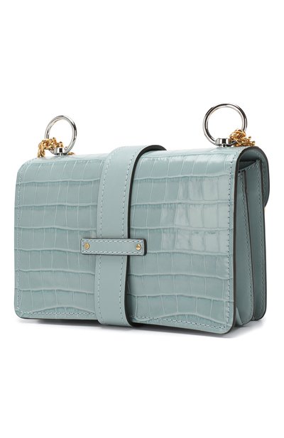 Сумка aby chain CHLOÉ голубого цвета по цене 229500 руб., арт. CHC19WS206A87, фото 3 Сумка aby chain CHLOÉ, арт. CHC19WS206A87, фото 3
