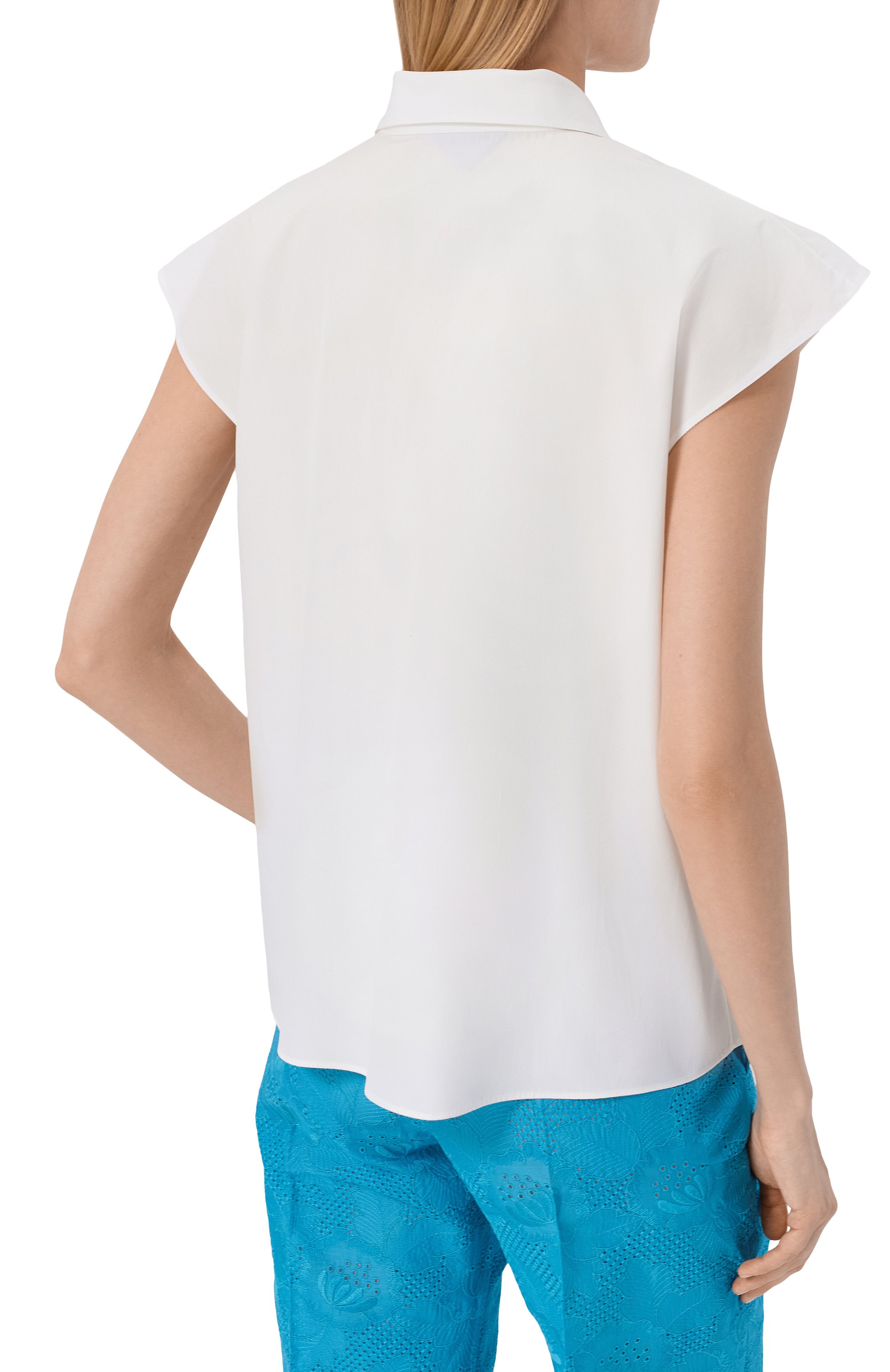 Хлопковая рубашка VALENTINO, арт. 8B3AA0C5/9VN, фото 4