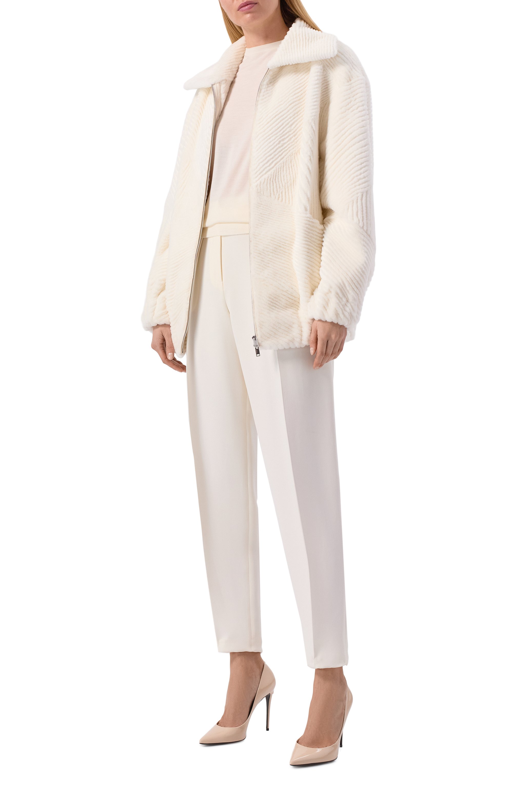 Бомбер из норки MVST, арт. M015/MINK SHARED W, фото 2