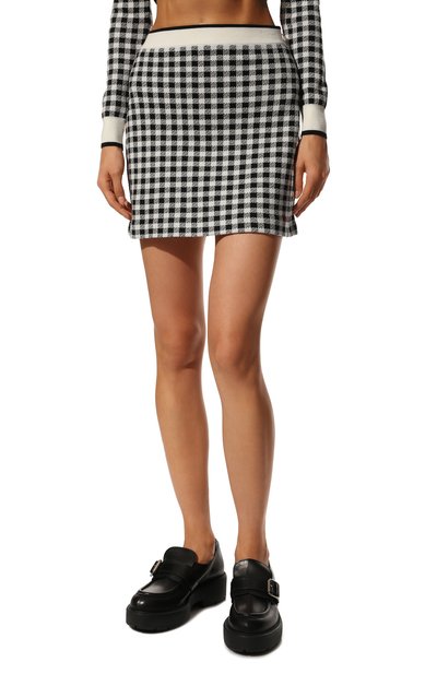 Шерстяная юбка MIU MIU, арт. MMG331-1VS9-F0002, фото 3