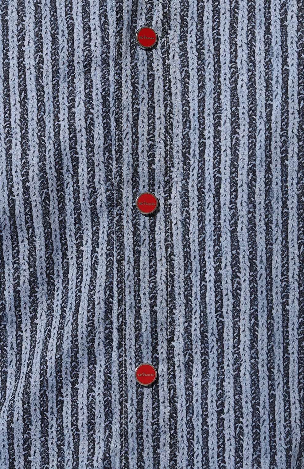 Хлопковая рубашка KITON, арт. UMCMARH0912901, фото 5