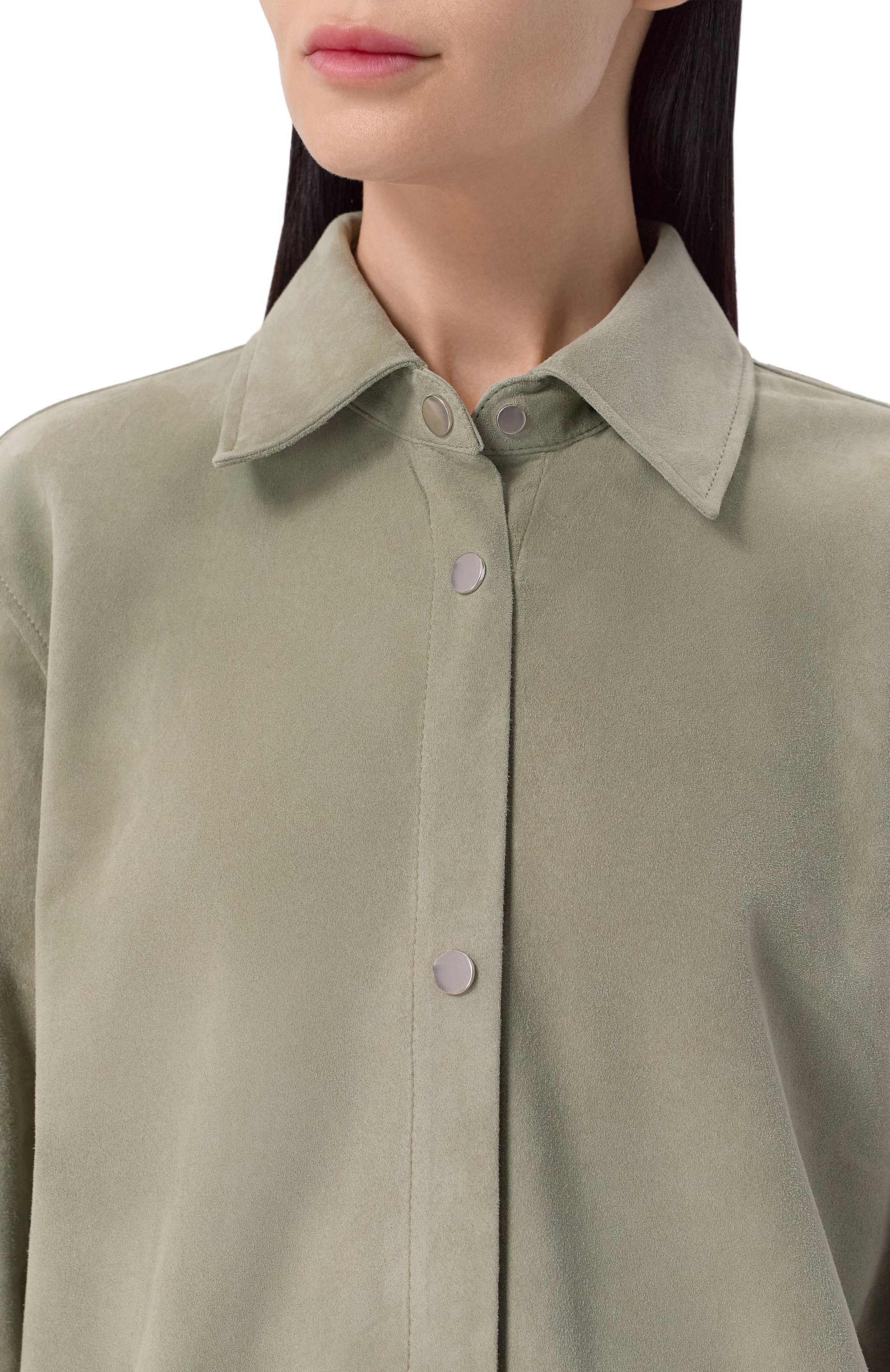 Замшевая рубашка MVST, арт. M26.2PW.L022/METIS SUEDE 0.4 MM, фото 5