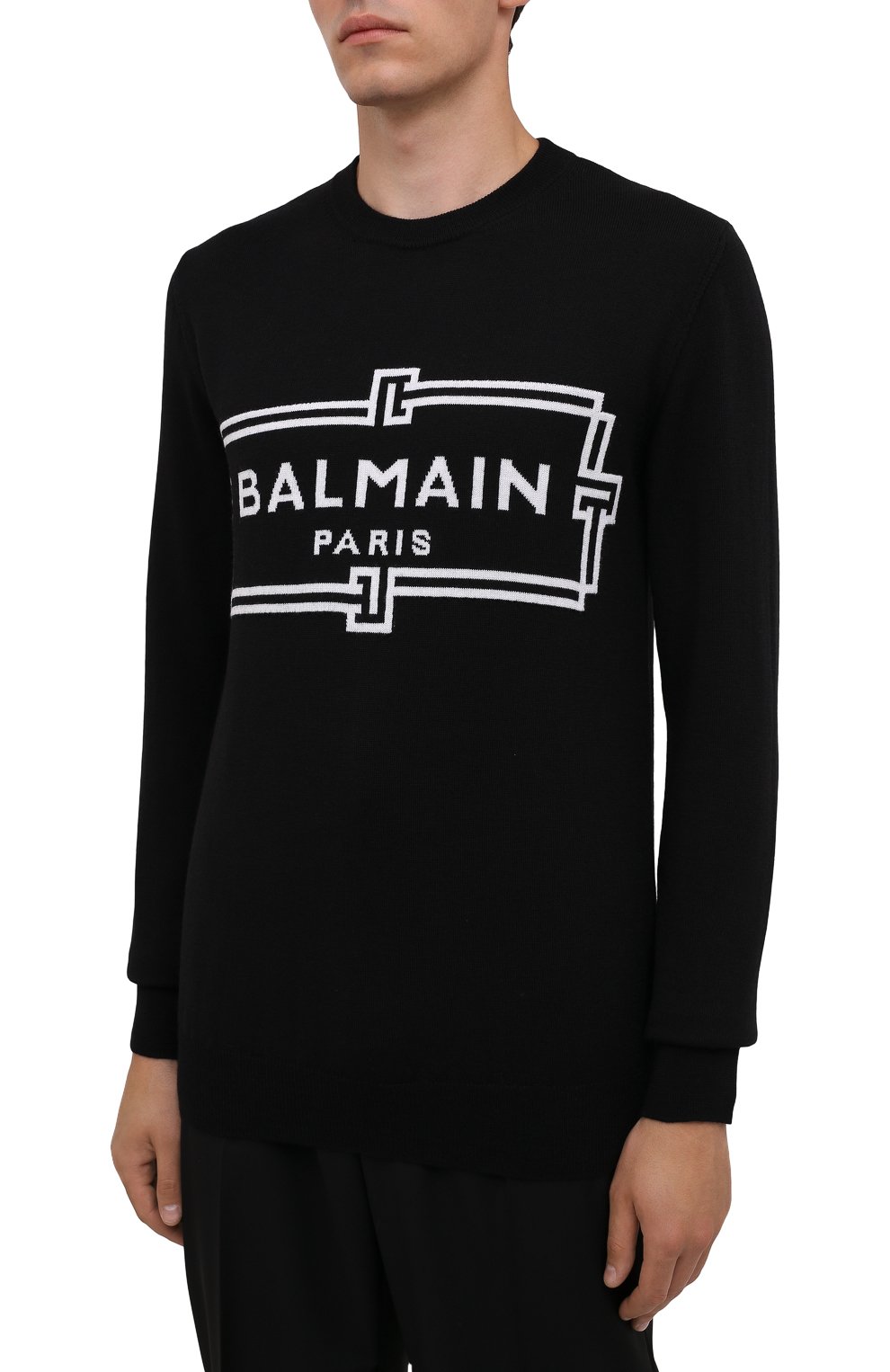 Шерстяной джемпер BALMAIN, арт. WH1KD000/K037, фото 3