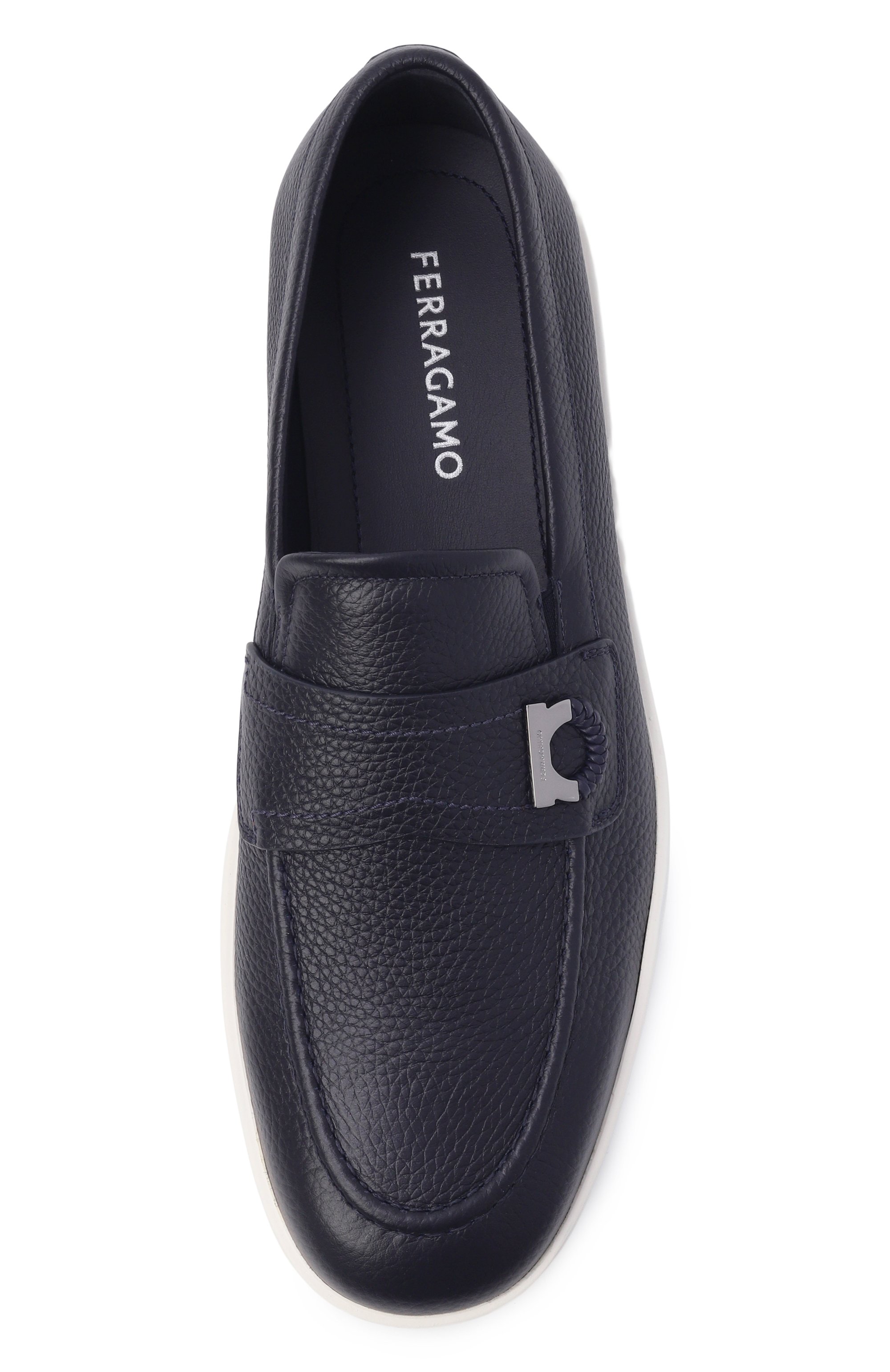 Кожаные лоферы FERRAGAMO, арт. 02A374/789, фото 5