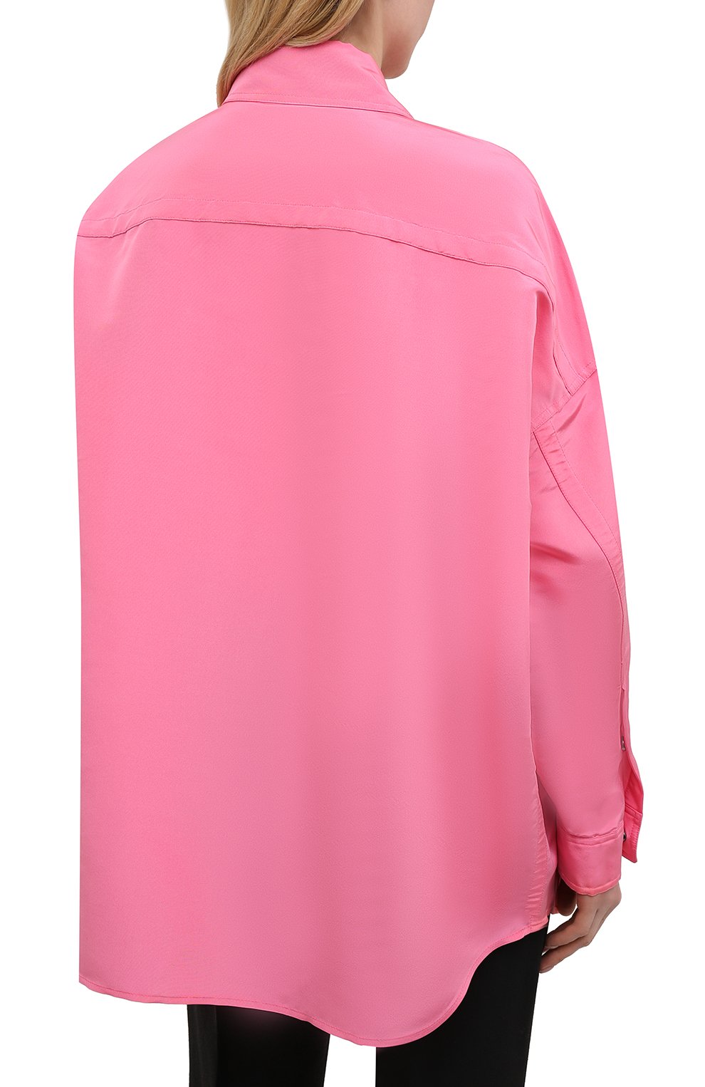 Шелковая куртка VALENTINO, арт. VB0CI0K56DE, фото 4