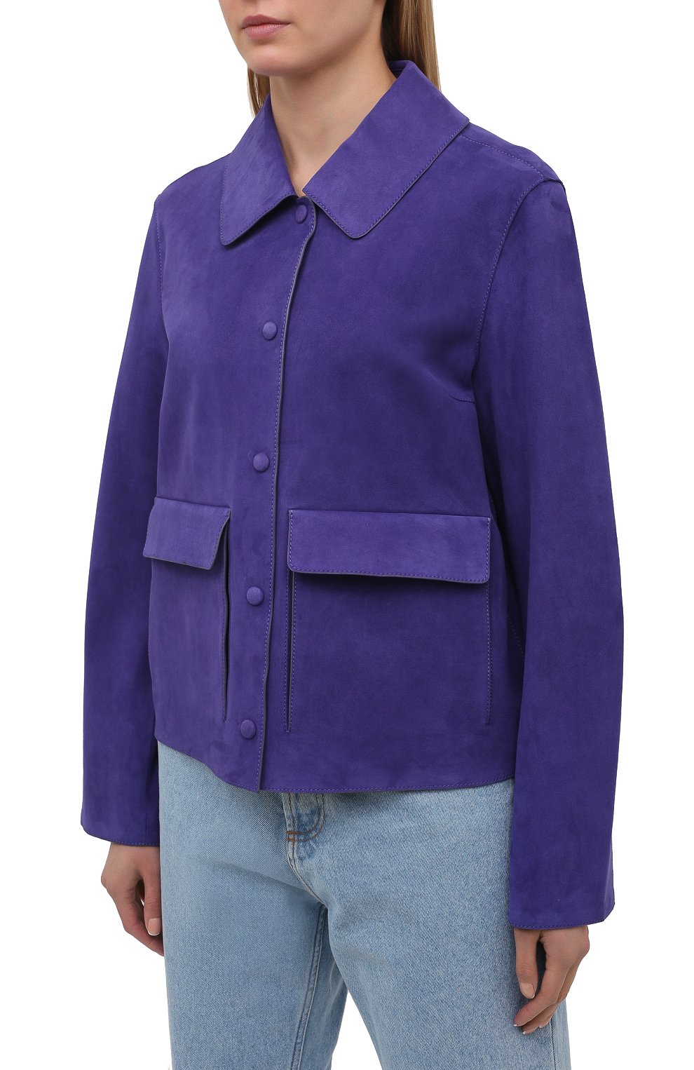 Замшевая куртка YVES SALOMON, арт. 20EYV20855APDF, фото 3