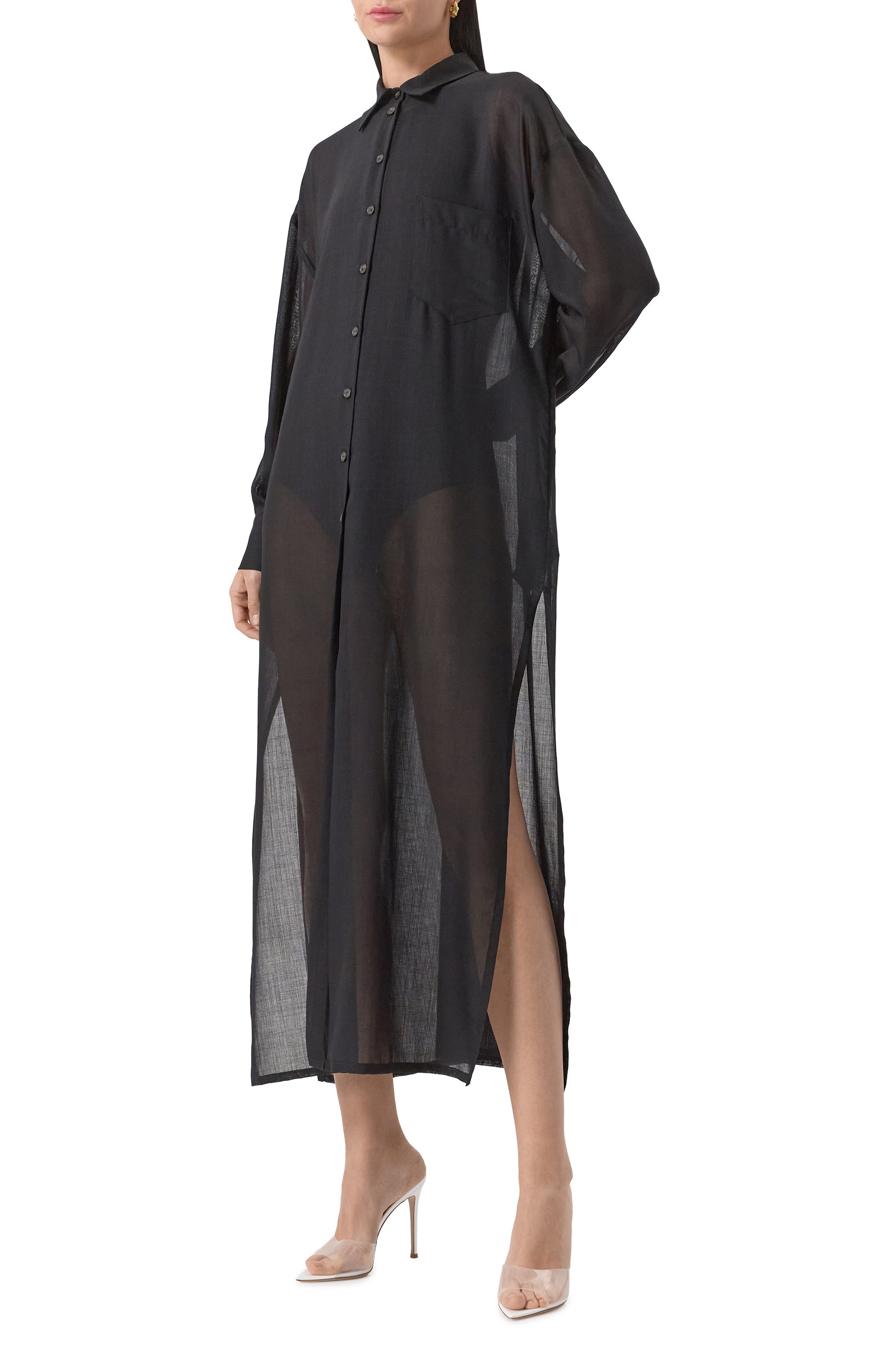 Шерстяное платье ERIKA CAVALLINI, арт. P5SG04, фото 3