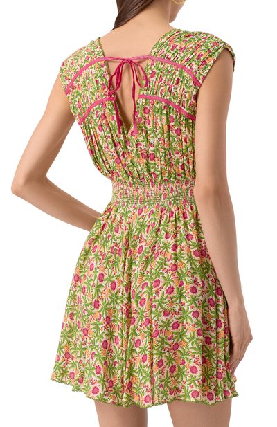 Платье из вискозы POUPETTE ST BARTH, арт. WCIR25NBHNP, фото 4