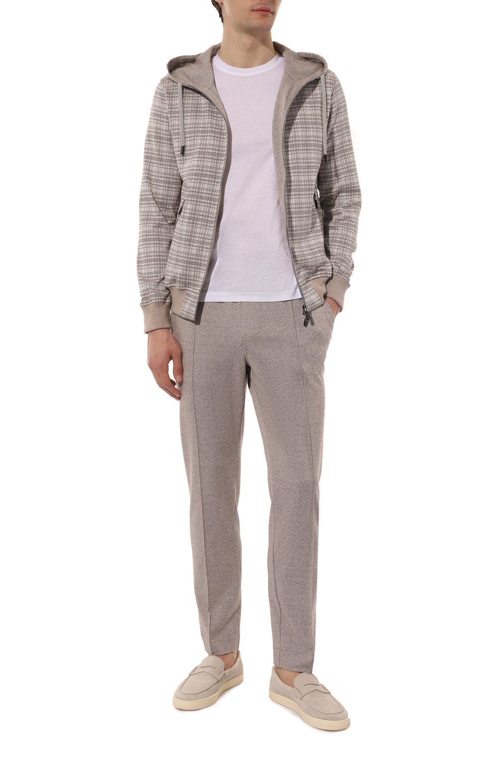 Хлопковые брюки CAPOBIANCO, арт. 14M703.UD00., фото 2