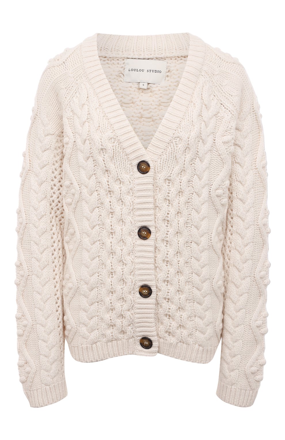 Кардиган из шерсти и кашемира LOULOU DE SAISON, арт. KUMA, фото 1