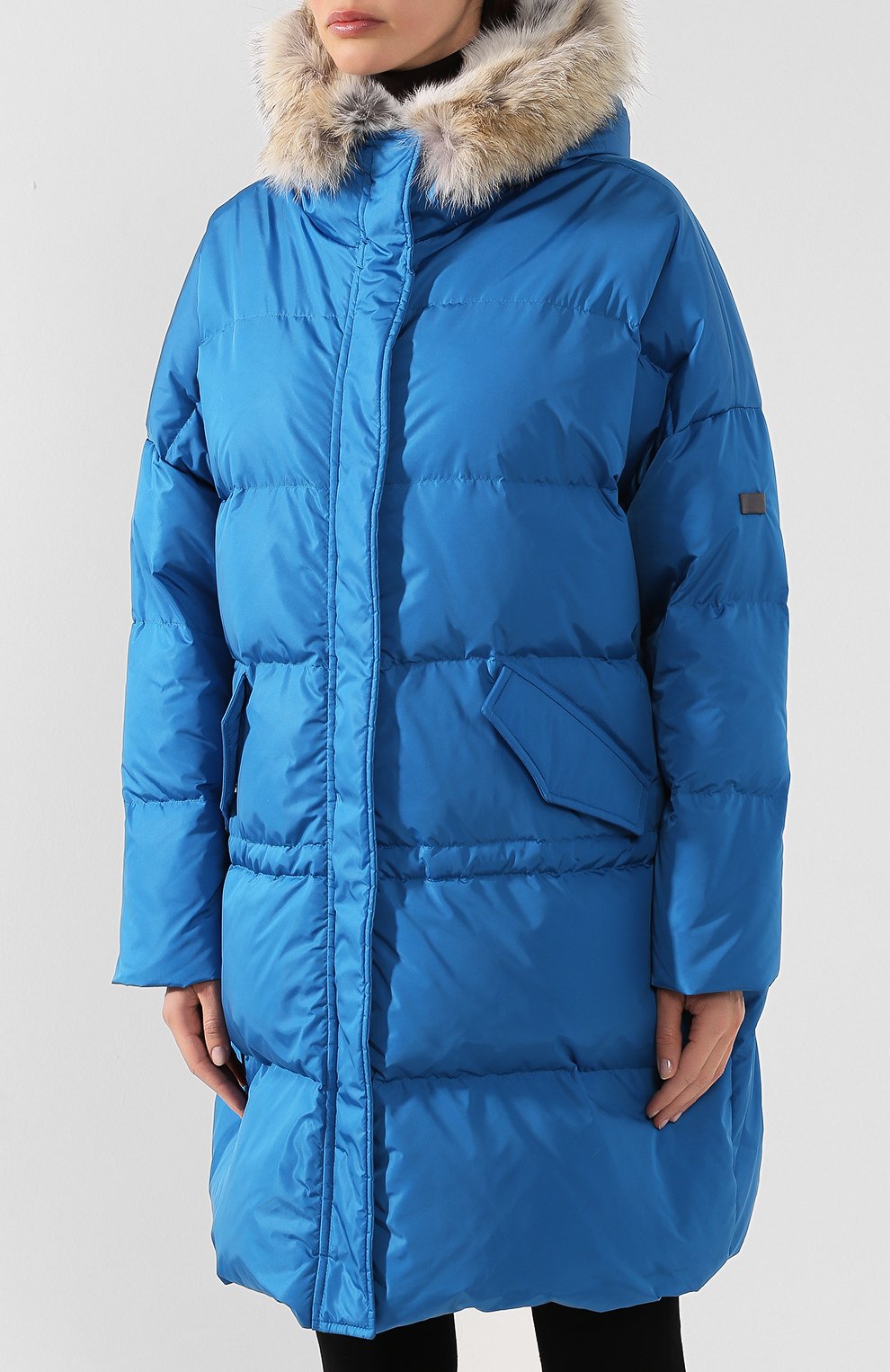 Пуховик с меховой отделкой LEMPELIUS, арт. 3000/278RC, фото 3