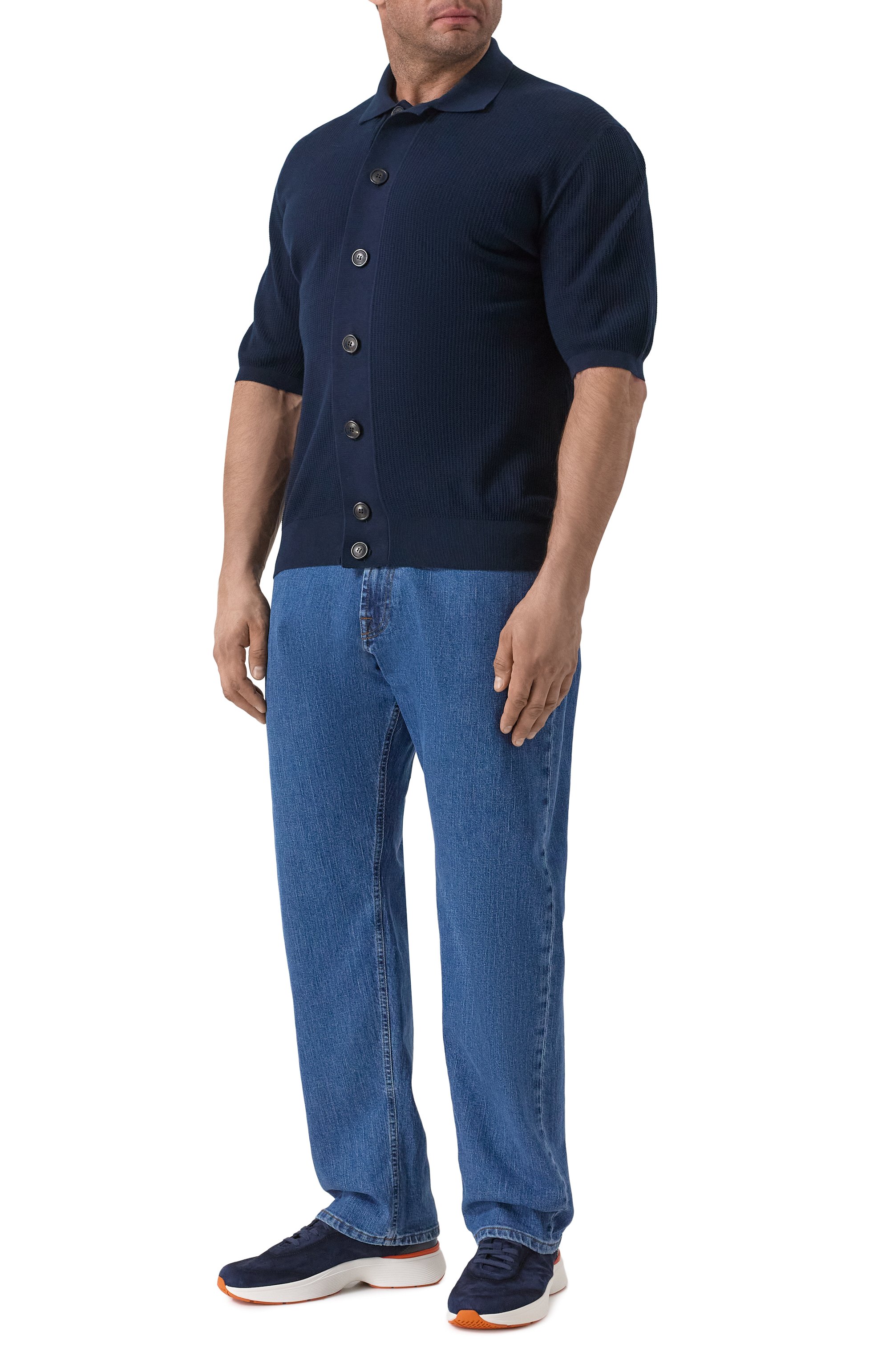 Хлопковая рубашка CORTIGIANI, арт. 2A9103, фото 2