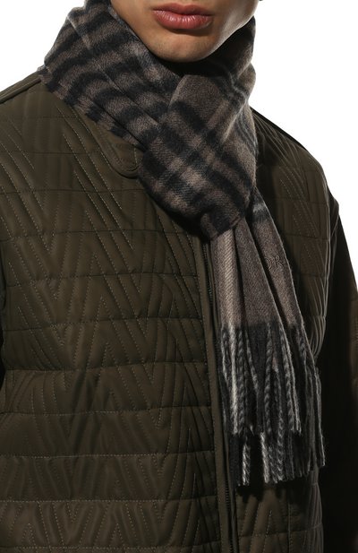 Кашемировый шарф CORNELIANI, арт. 90B377-2829009/00, фото 2