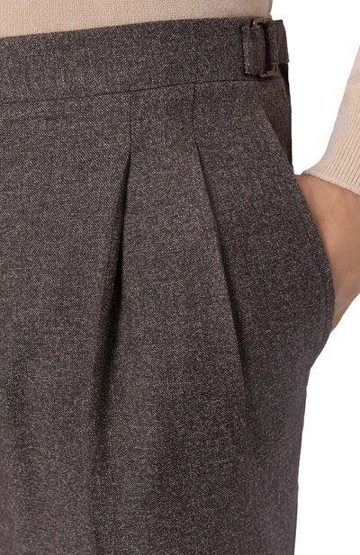 Брюки из шерсти и хлопка CORNELIANI, арт. 284L21/2A18216, фото 5