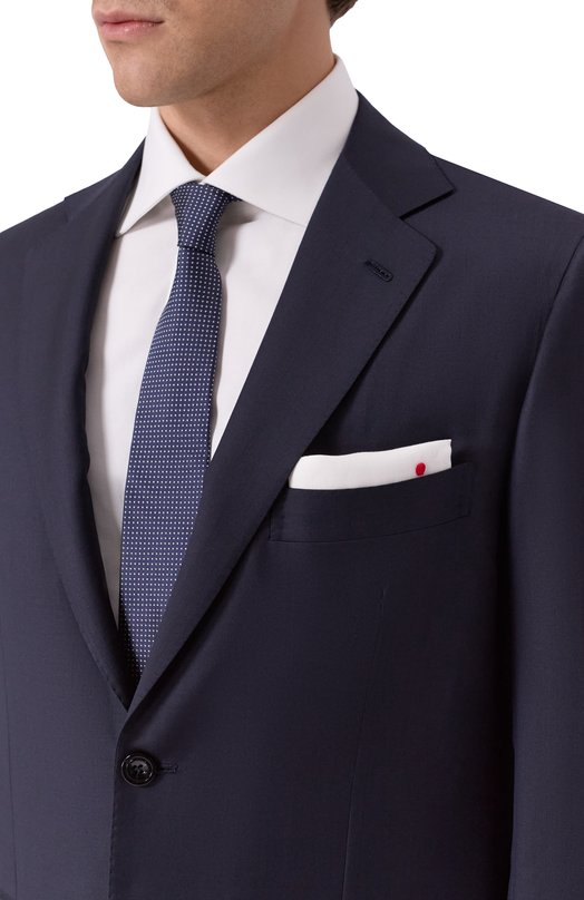 Шерстяной костюм Kiton UA81K0127003 Синий  UA81K0127003 Фото 6