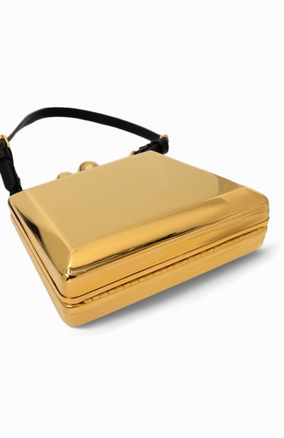 Клатч GIAMBATTISTA VALLI золотого цвета по цене 234500 руб., арт. 25SSXVVRBC02-M4MEG, фото 3 Клатч GIAMBATTISTA VALLI, арт. 25SSXVVRBC02-M4MEG, фото 3