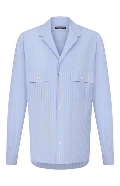 Мужская хлопковая рубашка DOLCE & GABBANA, арт. G50C3T/FR51Q