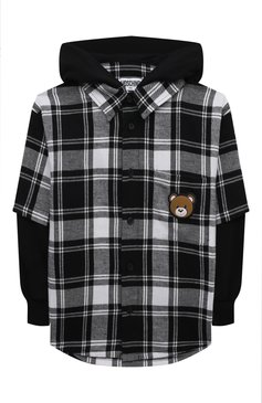 Хлопковая рубашка MOSCHINO, арт. HUC00Z/N0Z77/10A-14A, фото 1