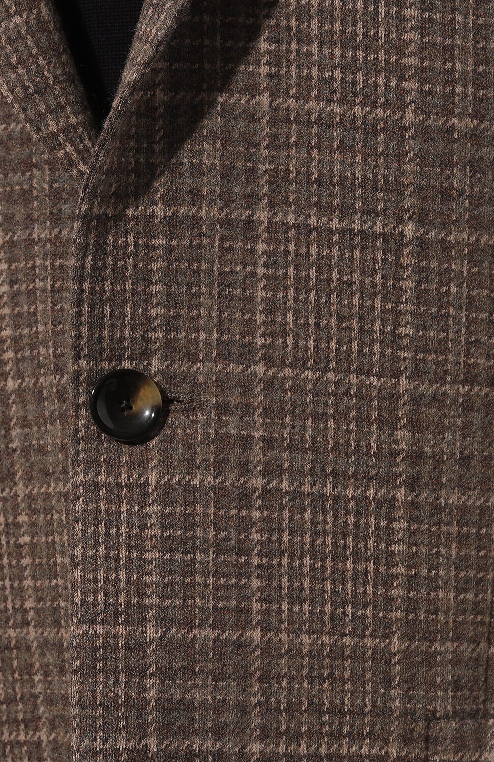 Пиджак из хлопка и шерсти SARTORIA LATORRE коричневого цвета по цене 61550 руб., арт. JD74/JG051, фото 7 Пиджак из хлопка и шерсти SARTORIA LATORRE, арт. JD74/JG051, фото 7