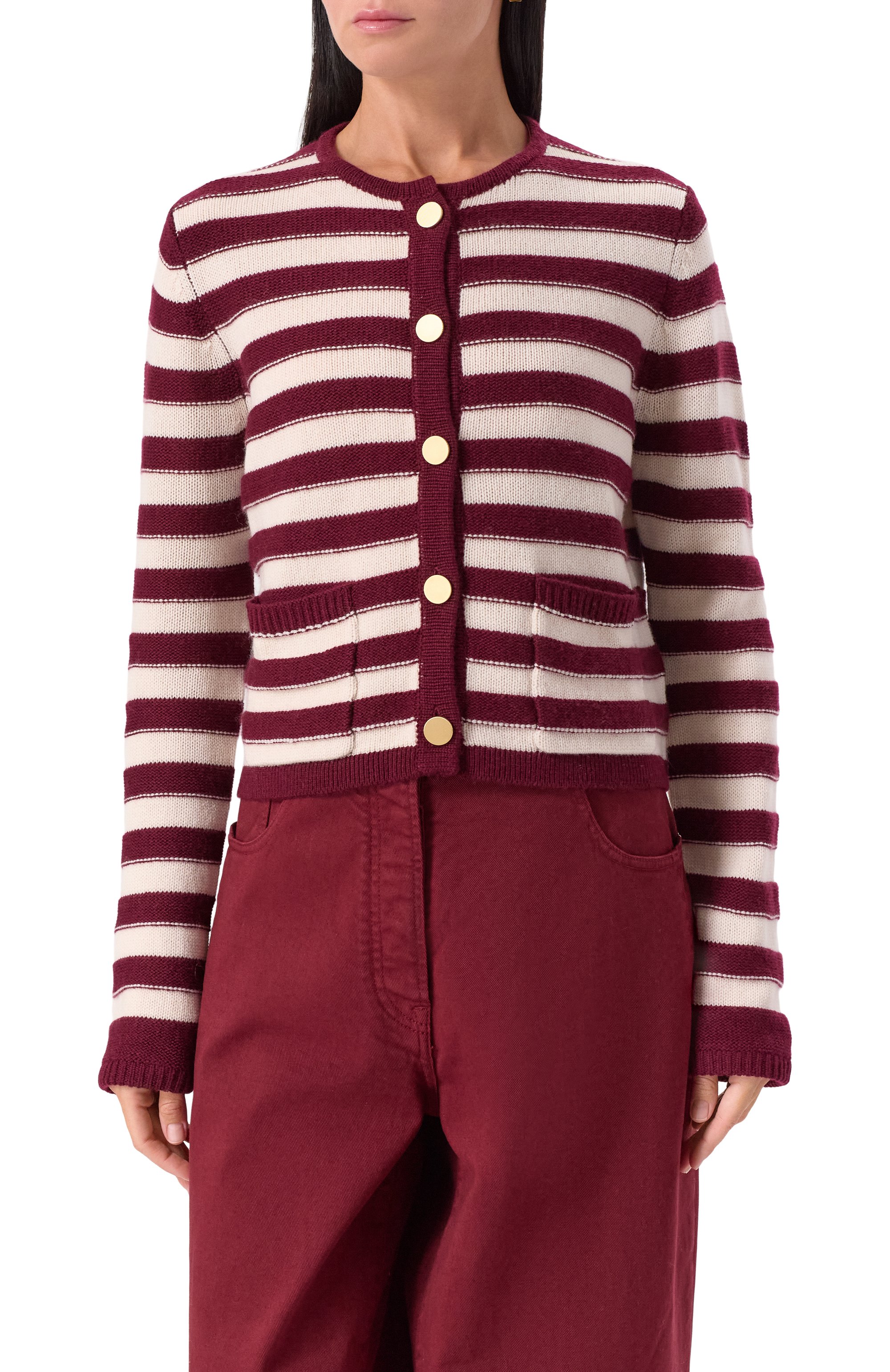 Кардиган из шерсти и кашемира ALLUDE, арт. 255/17020, фото 3