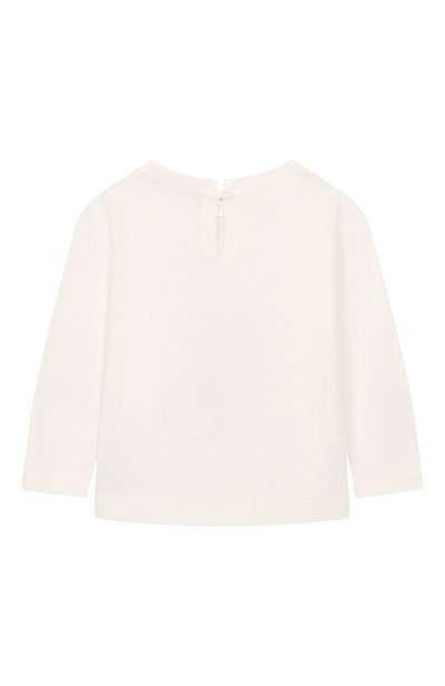 Хлопковый лонгслив MONNALISA, арт. 39F611, фото 2