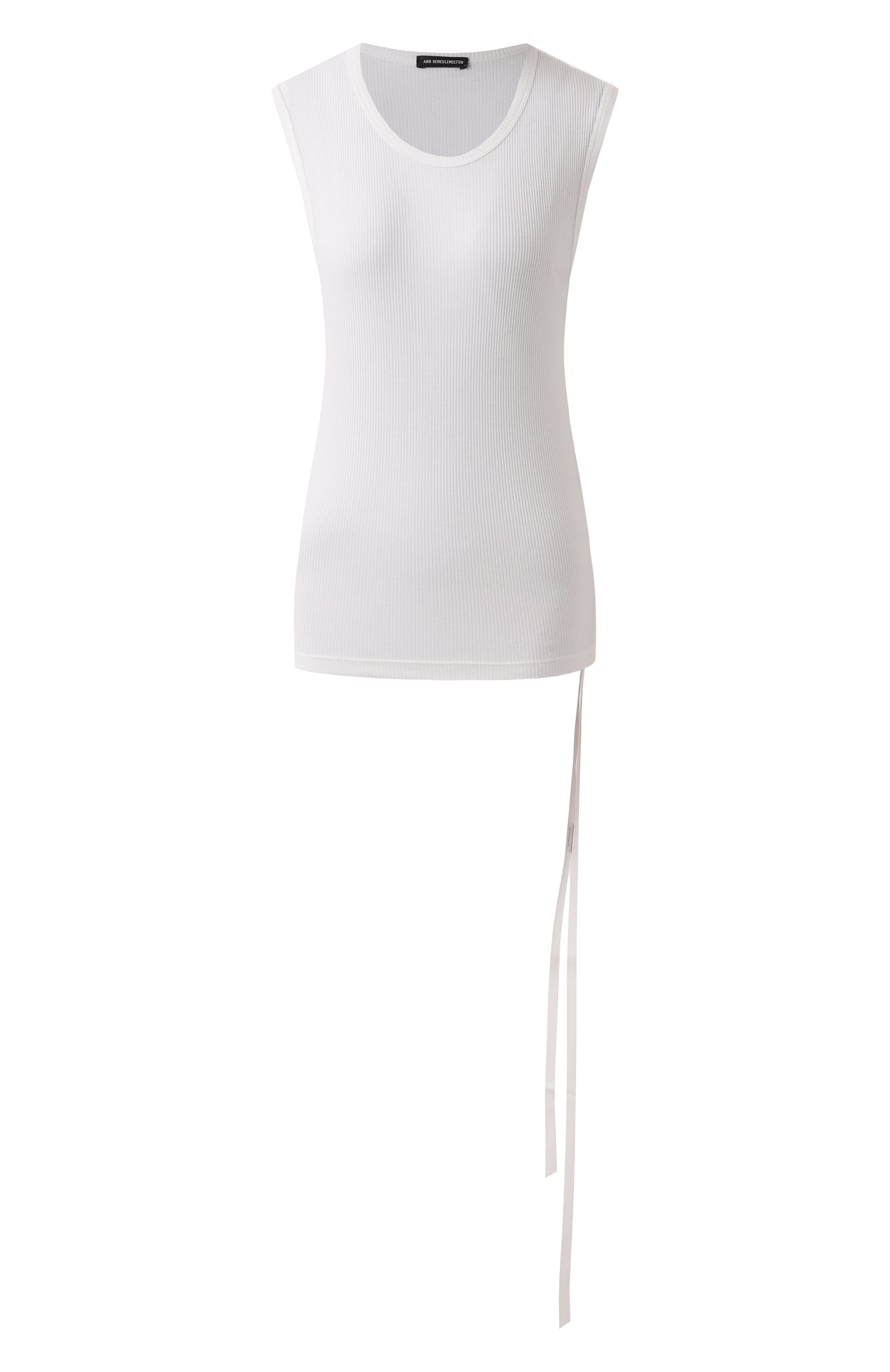 Майка из вискозы и хлопка ANN DEMEULEMEESTER, арт. B0011981/FA570, фото 1