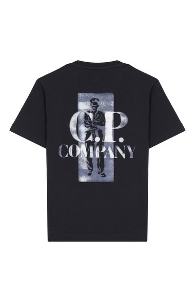 Хлопковая футболка C.P. COMPANY, арт. C9M00L/LAA17