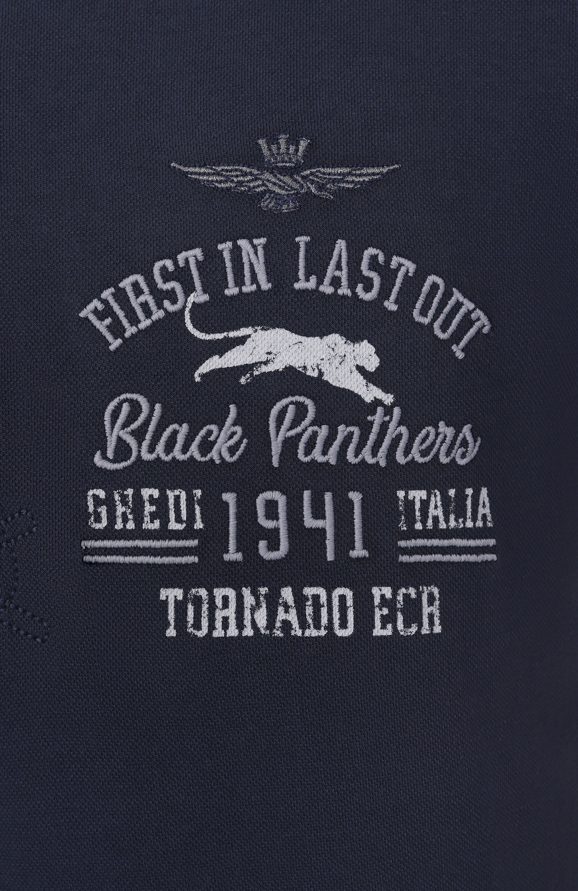 Хлопковое поло AERONAUTICA MILITARE, арт. 251P01860P173, фото 6