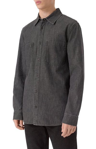 Джинсовая рубашка 12 STOREEZ, арт. 132694, фото 3