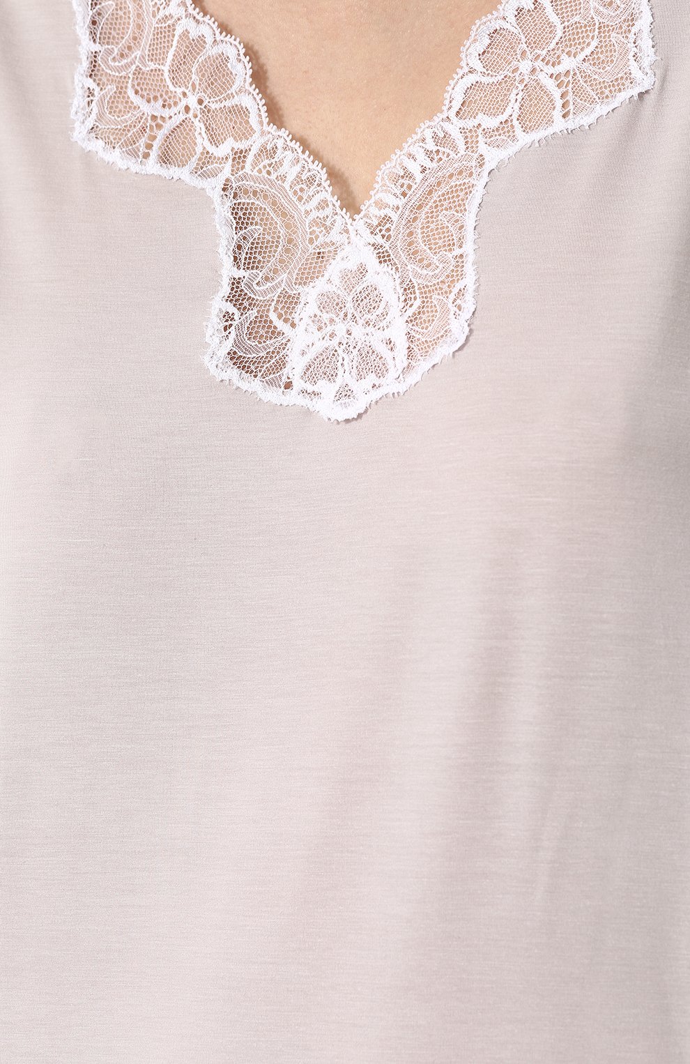 Пижама из смеси вискозы и шелка с кружевной отделкой ZIMMERLI, арт. 762-3998, фото 6