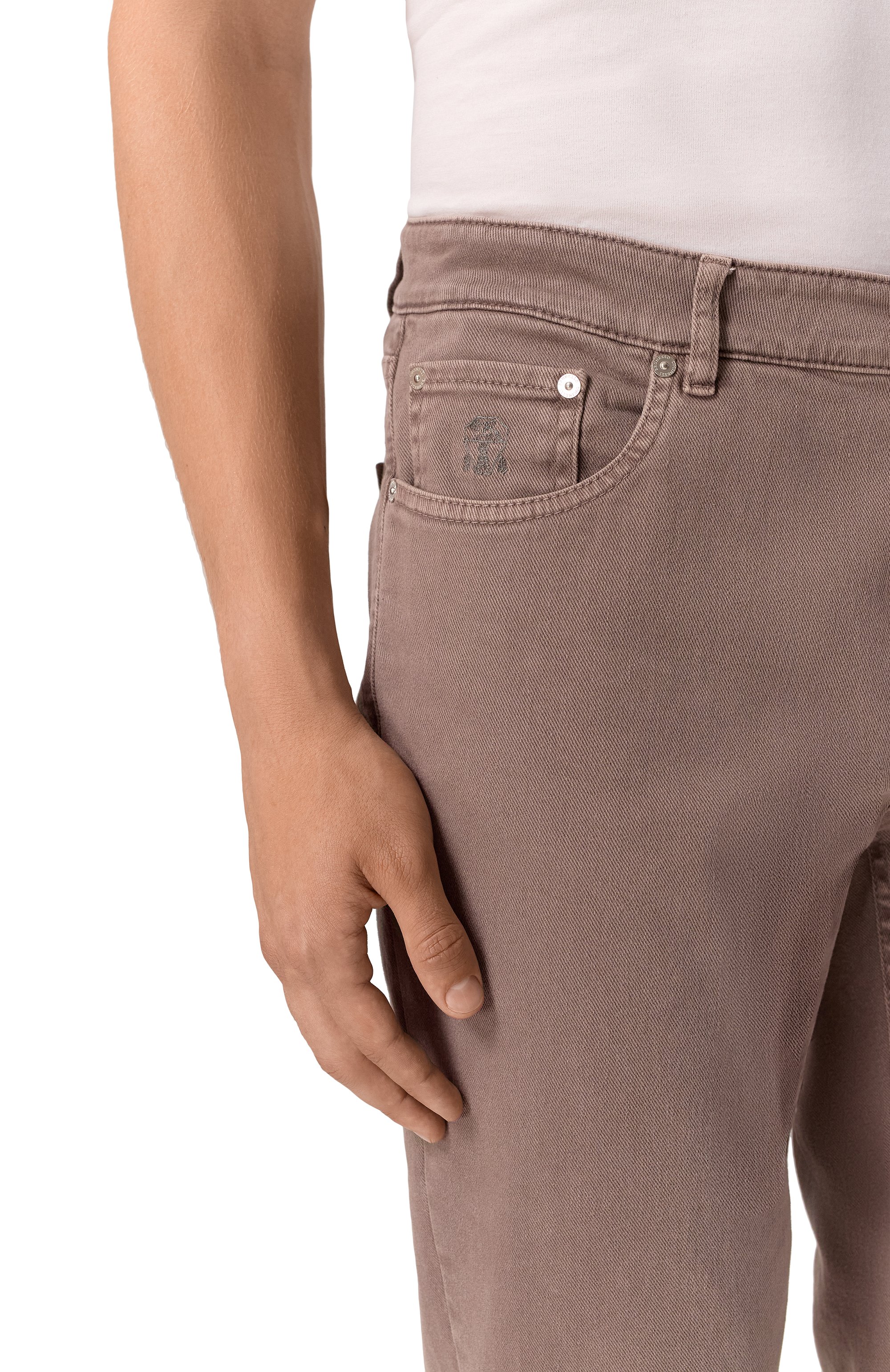 Джинсы traditional fit BRUNELLO CUCINELLI, арт. M277UD3210, фото 5