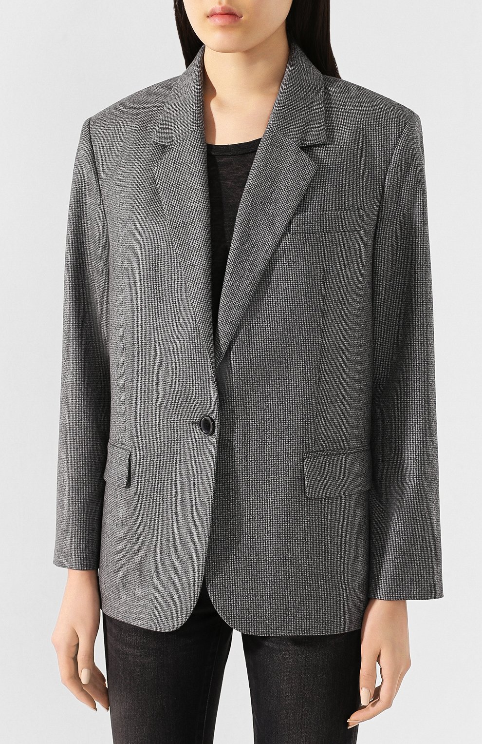 Шерстяной жакет ISABEL MARANT, арт. VE1218-20P011I/MELINDA, фото 3