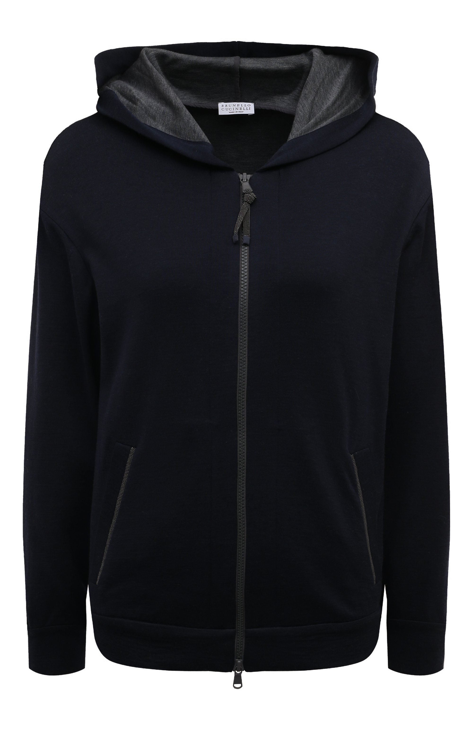 Толстовка из хлопка и шелка BRUNELLO CUCINELLI, арт. MD828B1065, фото 1