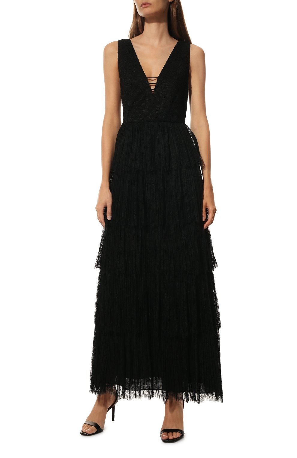 Платье ALICE + OLIVIA черного цвета по цене 97150 руб., арт. CG906077507, фото 2 Платье ALICE + OLIVIA, арт. CG906077507, фото 2