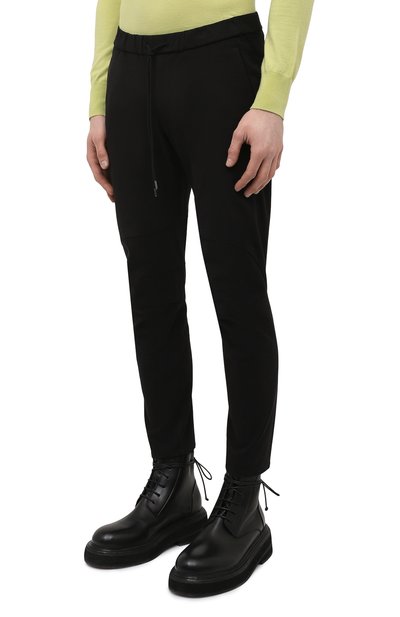 Брюки из хлопка и вискозы KAZUYUKI KUMAGAI черного цвета по цене 33950 руб., арт. AP11-227, фото 3 Брюки из хлопка и вискозы KAZUYUKI KUMAGAI, арт. AP11-227, фото 3