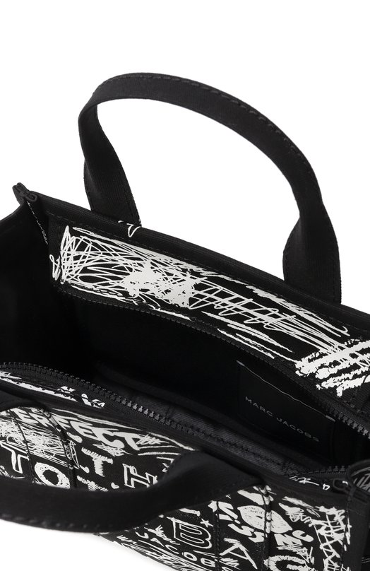 Сумка The Punk Scribble Tote Bag small MARC JACOBS (THE) 2S6HTT016H02 Чёрно-белый  2S6HTT016H02 Фото 6