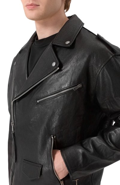 Кожаная куртка NEVER ENOUGH, арт. MJL072, фото 5