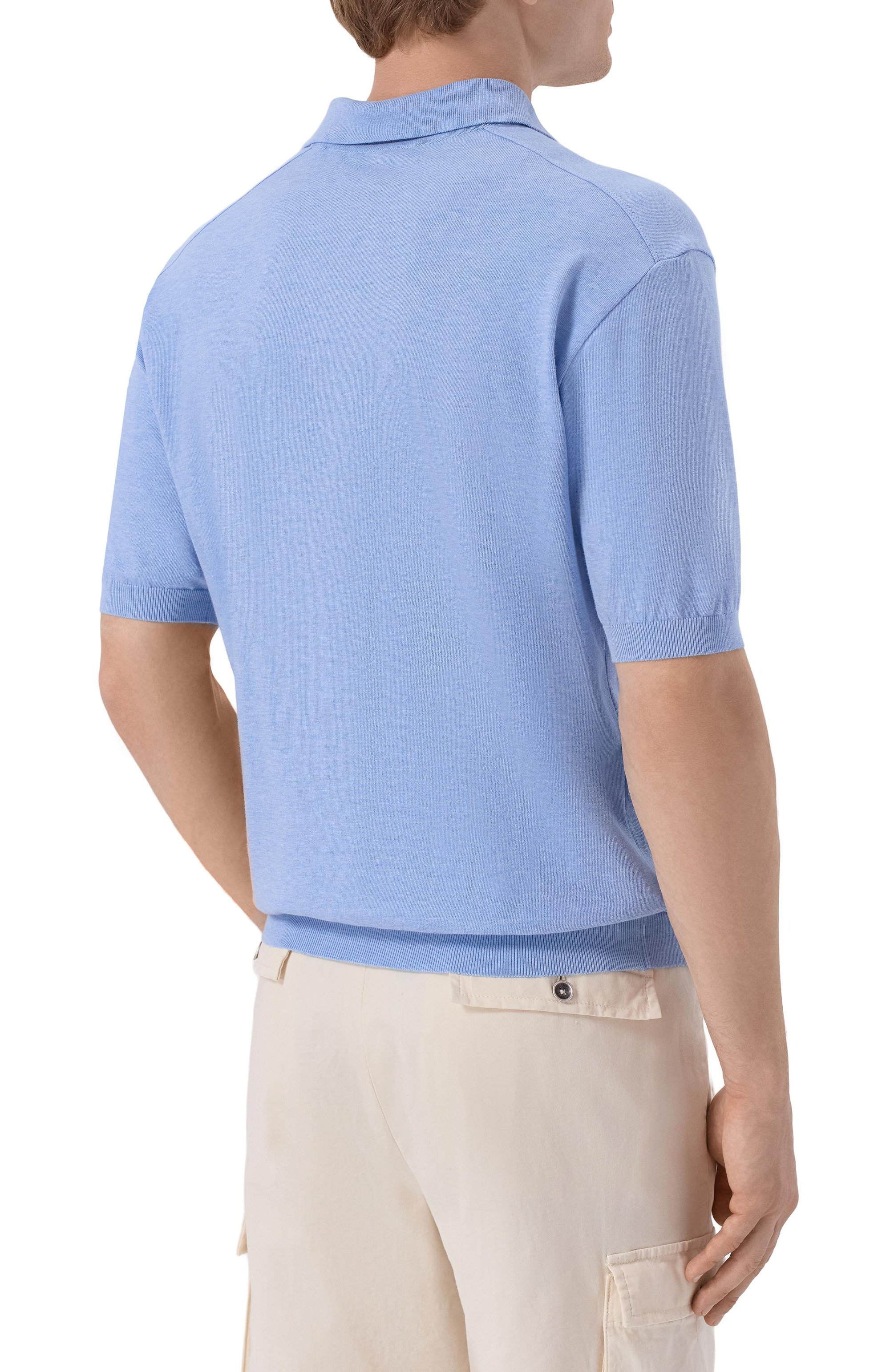 Хлопковое поло PAUL&SHARK, арт. 25411610_001, фото 4