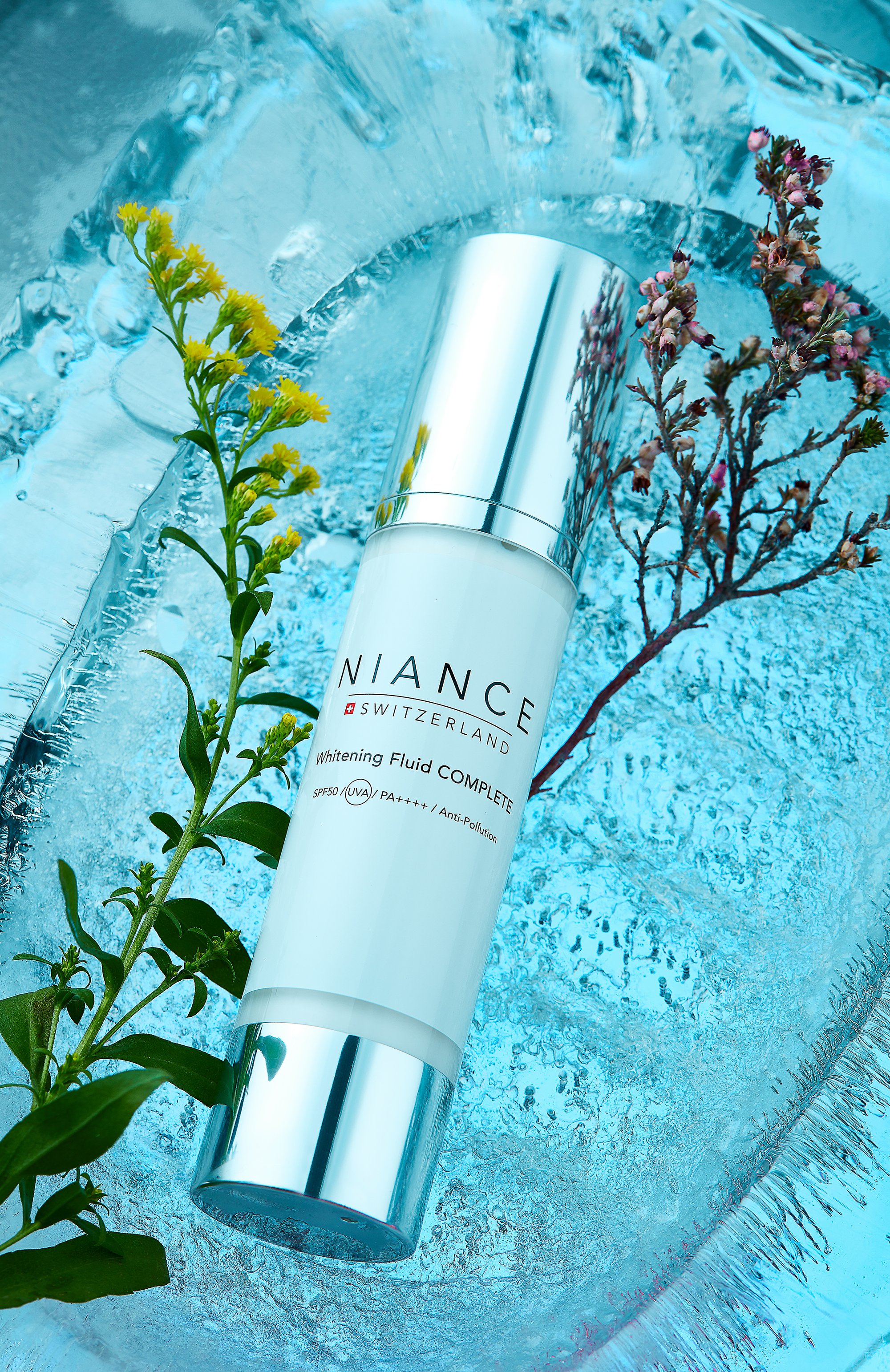 Флюид для лица, выравнивающий тон кожи whitening fluid complete (50ml) NIANCE, арт. 7640131912037, фото 4